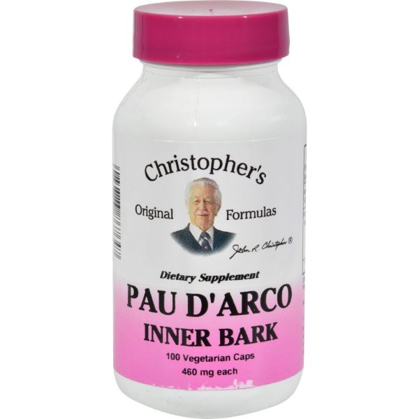 Dr. Christopher s Pau D arco - 500 Mg - 100 Vegetarian Capsules Online