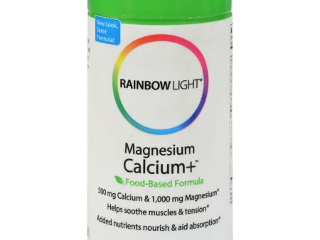 Rainbow Light Magnesium Calcium Plus - 90 Tablets For Cheap