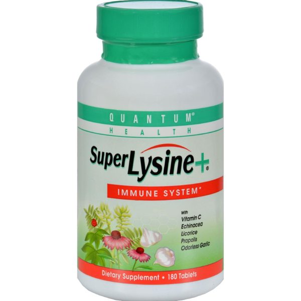 Quantum Super Lysine Plus Immune System - 180 Tablets Fashion