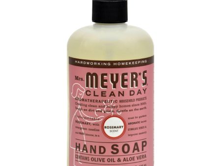 Mrs. Meyer s Liquid Hand Soap - Rosemary - 12.5 Oz For Discount