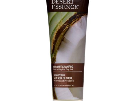 Desert Essence Coconut Shampoo - 8 Fl Oz Sale