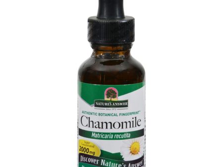 Nature s Answer Af Chamomile Flower - 1 Fl Oz Supply