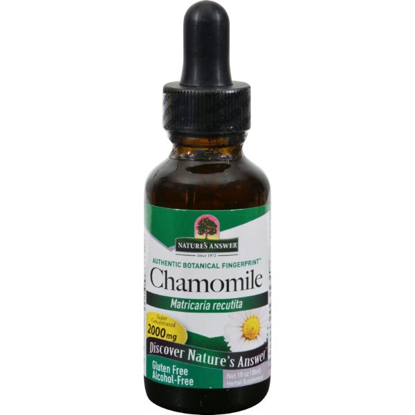 Nature s Answer Af Chamomile Flower - 1 Fl Oz Supply