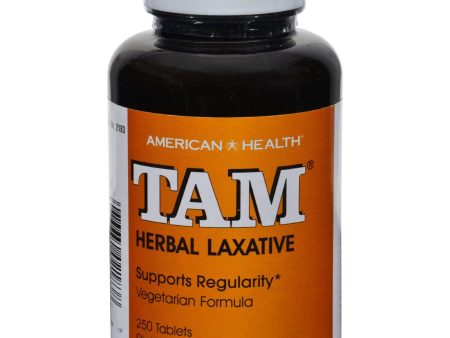 American Health Tam Herbal Laxative - 250 Tablets Fashion