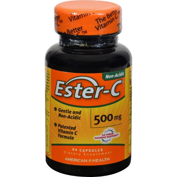 American Health Ester-c - 500 Mg - 60 Capsules Fashion