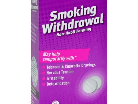 Natrabio Smoking Withdrawl Non-habit Forming - 60 Tablets For Cheap