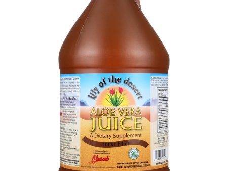 Lily Of The Desert Aloe Vera Juice - Organic - 1 Gallon - Case Of 4 For Discount