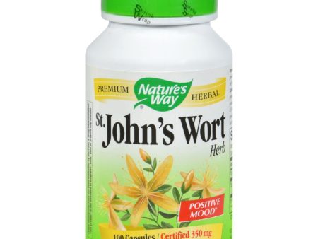 Nature s Way St John s Wort Herb - 100 Capsules Fashion