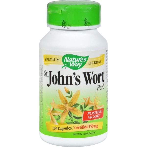 Nature s Way St John s Wort Herb - 100 Capsules Fashion