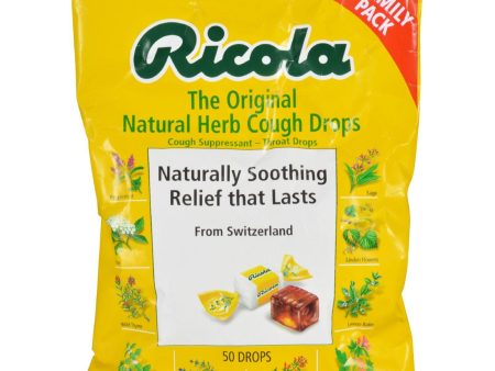 Ricola Cough Drops - Original Herb - 50 Pack Online