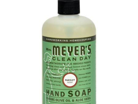 Mrs. Meyer s Liquid Hand Soap - Parsley - Case Of 6 - 12.5 Oz Online Hot Sale