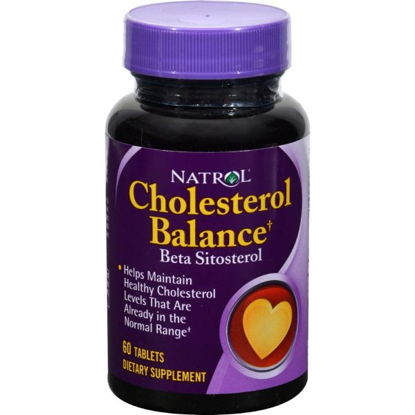 Natrol Cholesterol Balance Beta Sitosterol - 60 Tablets Hot on Sale