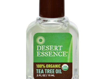 Desert Essence Tea Tree Oil - 0.5 Fl Oz Online Hot Sale