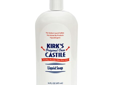 Kirk s Natural Original Coco Castile Liquid Soap With Pump - 16 Fl Oz For Cheap