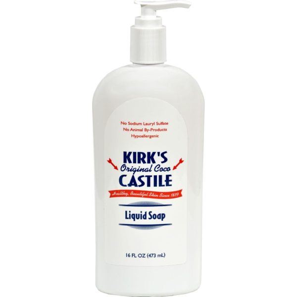 Kirk s Natural Original Coco Castile Liquid Soap With Pump - 16 Fl Oz For Cheap