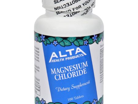 Alta Health Products Magnesium Chloride - 100 Tablets on Sale