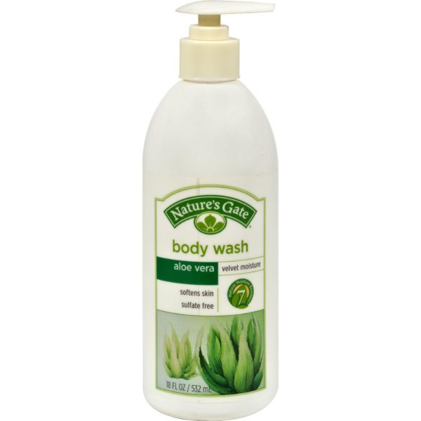 Nature s Gate Aloe Vera Velvet Moisture Body Wash - 18 Fl Oz Sale