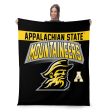 Appalachian State Mountaineers Silk Touch Sherpa Throw Blanket 50x60 Inches Discount