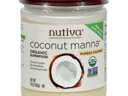 Nutiva Coconut Manna - 15 Oz For Cheap