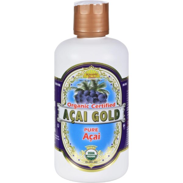 Dynamic Health Organic Acai Gold - 32 Fl Oz For Cheap