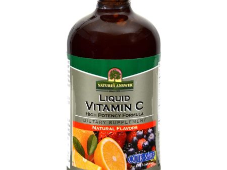 Nature s Answer Liquid Vitamin C - 8 Fl Oz Online now