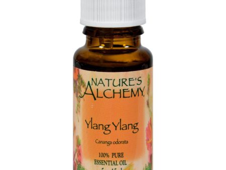 Nature s Alchemy 100% Pure Essential Oil Ylang Ylang - 0.5 Fl Oz Online Sale