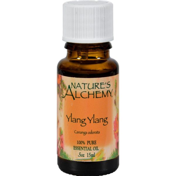 Nature s Alchemy 100% Pure Essential Oil Ylang Ylang - 0.5 Fl Oz Online Sale