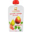 Happy Baby Organic Baby Food Stage 2 Spinach Mango And Pear - 3.5 Oz - Case Of 16 Hot on Sale