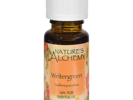 Nature s Alchemy 100% Pure Essential Oil Wintergreen - 0.5 Fl Oz For Sale