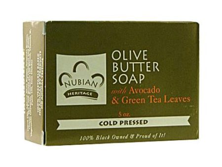 Nubian Heritage Bar Soap Olive Butter - 5 Oz For Cheap