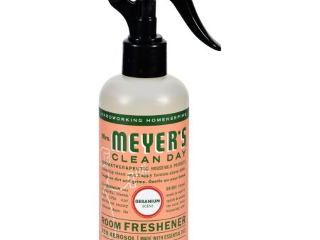 Mrs. Meyer s Room Freshener - Geranium - Case Of 6 - 8 Oz Fashion