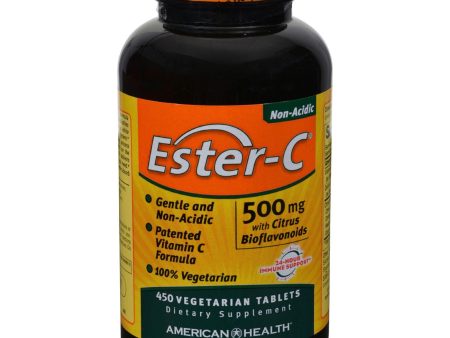 American Health Ester-c With Citrus Bioflavonoids - 500 Mg - 450 Vegetarian Tablets Discount