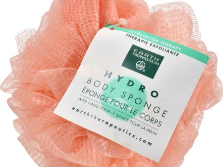 Earth Therapeutics Hydro Body Sponge With Hand Strap Peach - 1 Sponge For Cheap