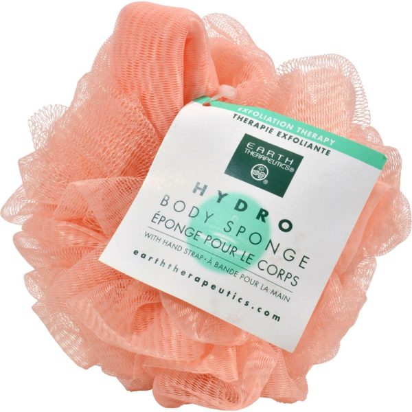 Earth Therapeutics Hydro Body Sponge With Hand Strap Peach - 1 Sponge For Cheap