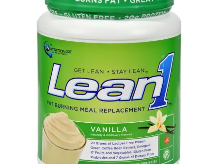 Nutrition53 Weight Loss Shake Lean1 Vanilla - 2 Lbs For Sale