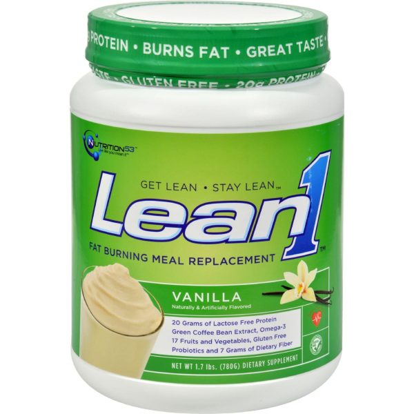 Nutrition53 Weight Loss Shake Lean1 Vanilla - 2 Lbs For Sale