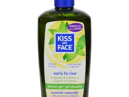 Kiss My Face Shower Gel And Foaming Bath Early To Rise - 16 Fl Oz For Discount