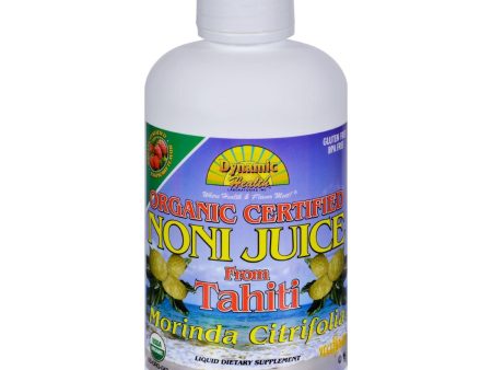 Dynamic Health Noni Juice From Tahiti Raspberry - 32 Fl Oz For Discount