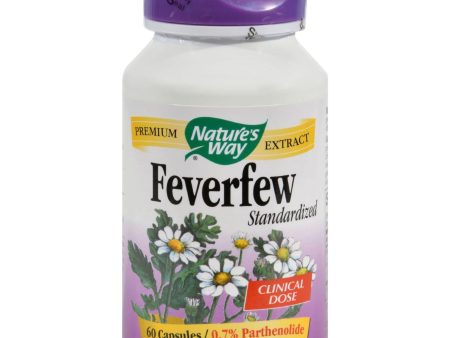 Nature s Way Feverfew - 60 Caps Online Hot Sale