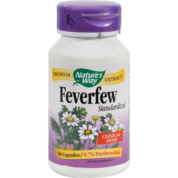 Nature s Way Feverfew - 60 Caps Online Hot Sale