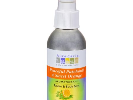 Aura Cacia Aromatherapy Mist Patchouli Sweet Orange - 4 Fl Oz For Cheap