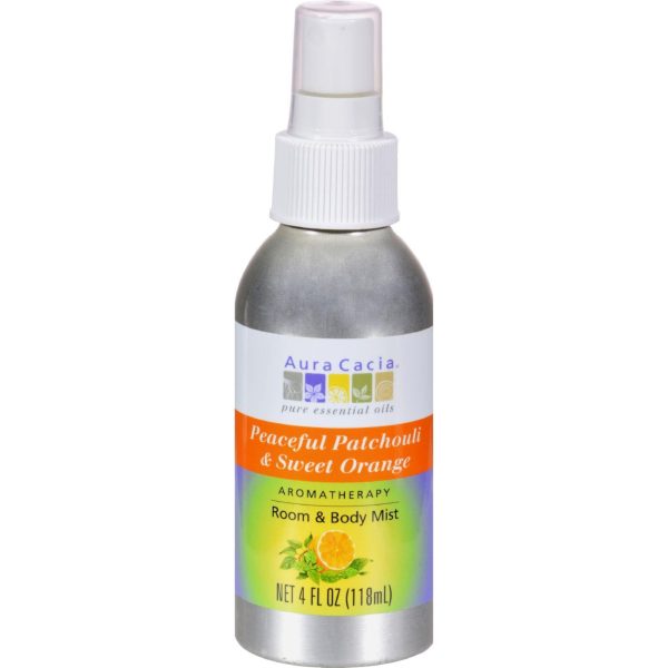 Aura Cacia Aromatherapy Mist Patchouli Sweet Orange - 4 Fl Oz For Cheap