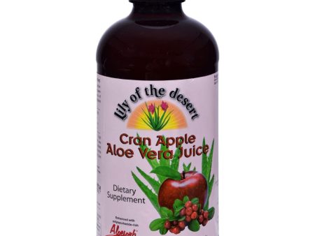 Lily Of The Desert Aloe Vera Juice Cran-apple - 32 Fl Oz Online Hot Sale