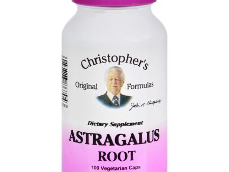 Dr. Christopher s Formulas Astragalus - 100 Caps Online Sale