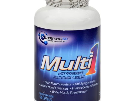 Nutrition53 Multi1 Daily Performance Multi-vitamin And Mineral - 120 Caps Cheap