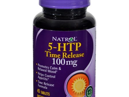 Natrol 5-htp Tr Time Release - 100 Mg - 45 Tablets For Sale