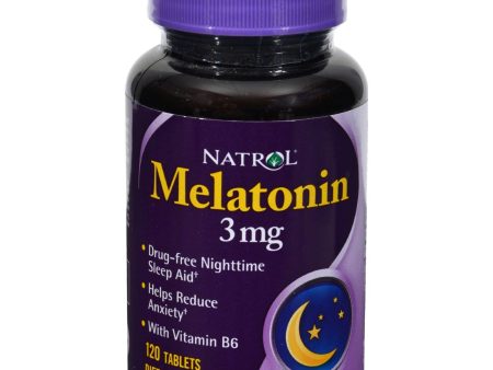 Natrol Melatonin - 3 Mg - 120 Tablets Sale