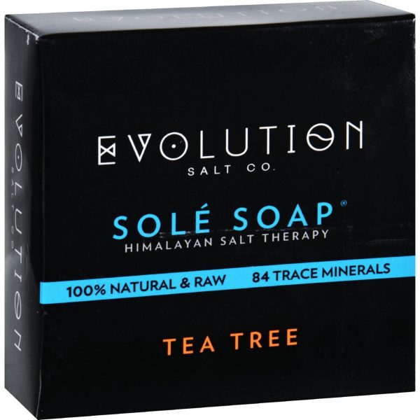 Evolution Salt Bath Soap - Sole - Tea Tree - 4.5 Oz Online