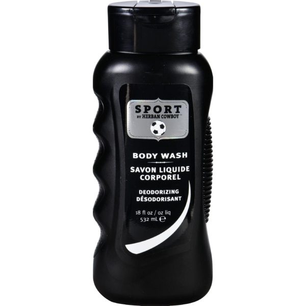 Herban Cowboy Body Wash - Sport - 18 Oz For Cheap