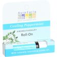 Aura Cacia Roll On Aroma Stick - Cooling Peppermint - .31 Oz - Case Of 6 Cheap